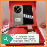 512gb global version OnePlus Open 5G green snapdragon foldable full set