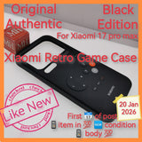 Original Authentic Xiaomi retro game case for Xiaomi 17 pro max black set
