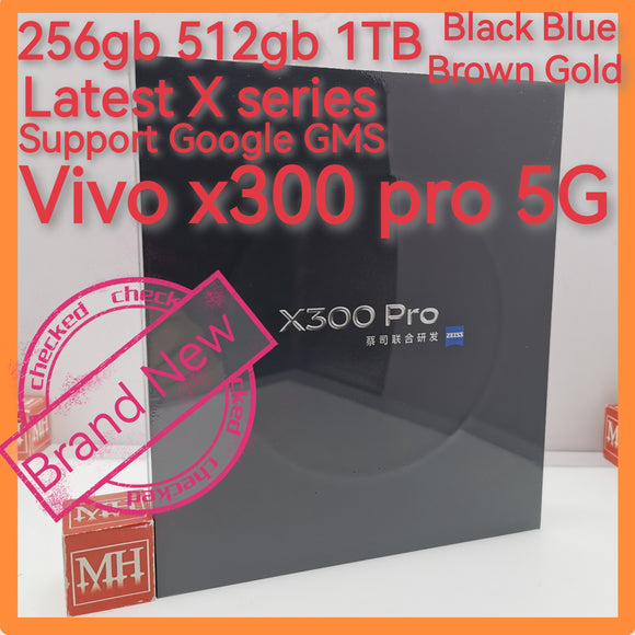 Latest Vivo x300 pro 5g support google gms playstore new set