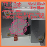 1tb 512gb free Sony or less $$$ to cash 2 years Singapore honor magic 8 pro 5G new set