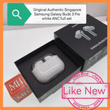 Original Authentic Singapore Samsung Galaxy buds 3 pro white full set