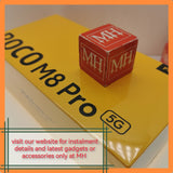512gb Singapore Poco M8 Pro 5G black Warranty new set