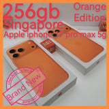256gb Singapore apple iphone 17 pro max 5g orange blue warranty new set