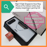 18gb 512gb Singapore Asus Rog Phone 6 Pro 5G dual screen snapdragon gaming full set