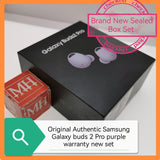 Original Authentic Singapore Samsung Galaxy buds 2 Pro purple warranty new set