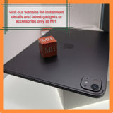 Cellular 256gb apple ipad pro M4 11" grey with branded freebies warranty full set