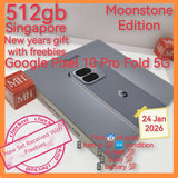 512gb New year gift with freebies Singapore google pixel 10 fold 5g moonstone foldable warranty full set