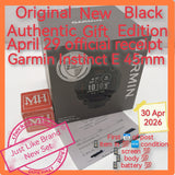 Original Authentic April 29 gift 2 years Singapore Garmin Instinct E 45mm black Warranty full set