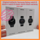 Latest sealed Singapore Samsung Galaxy watch 8 44mm n watch 8 classic 46mm black warranty new set