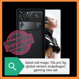 Latest 7050mAh red magic 10s pro 5g global version new set