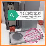 1tb 16gb support google gms honor magic 8 pro 5G snapdragon elite 5 white with freebies full set