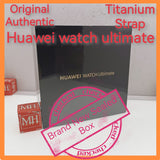 Sealed titanium strap Huawei watch ultimate steel new warranty set