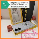 256gb Singapore official Poco X8 Pro Max 5G white warranty full set