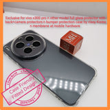 Exclusive for vivo x300 pro n other model Full glass protector with back+camera protector n full protection case by clasy Korea at membrane at mobile hardware