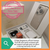 512gb Singapore company gift set Huawei Pura 80 ultra gold support google gms via gbox n microg warranty full set