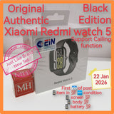Original Authentic new gift Xiaomi Redmi watch 5 black calls function warranty full set