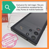 Exclusive for red magic 10s pro series back n full protection case by clasy Korea at mobile hardware