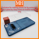 Exclusive for nothing phone 3a 5g protection case and glass by clasy korea at mobile hardware