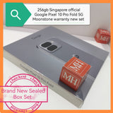 256gb Singapore official Google pixel 10 Pro Fold 5G Moonstone warranty new set