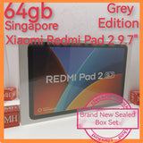 64gb Sealed Singapore Xiaomi Redmi Pad 2 9.7" grey warranty new set
