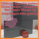 Sealed 7050mAh big global version red magic 10s pro 5g snapdragon elite gaming new set