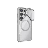 Samsung Galaxy S26 Ultra - Nillkin Iceblade Prop Clear Version Case Magnetic Kickstand Transparent Lens Cover Camera Protect
