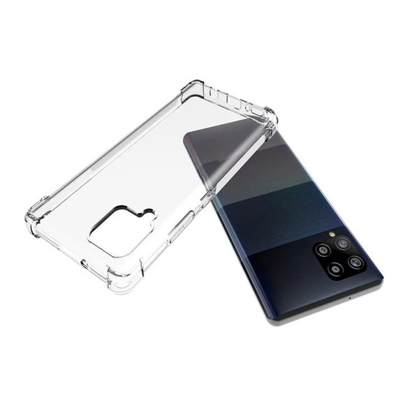 Samsung Galaxy A42 - CLASY® Ski-Thin Series 4-Corner Bumper TPU Case