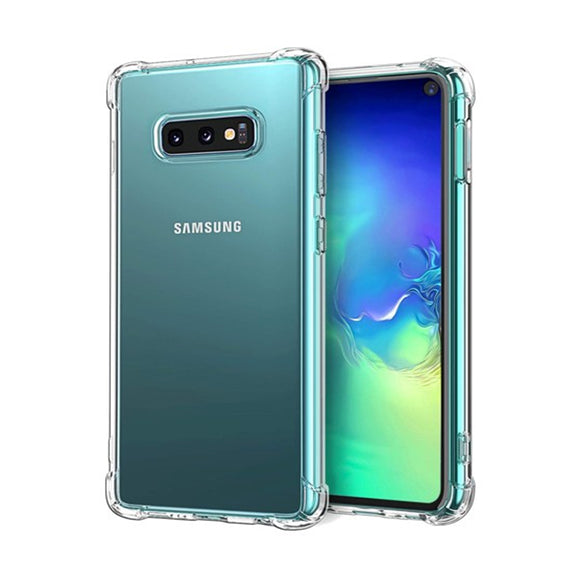 Samsung Galaxy S10e - CLASY® Ski-Thin Series 4-Corner Bumper TPU Case