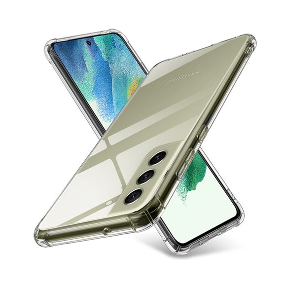 Samsung Galaxy S21 FE - CLASY® Ski-Thin Series 4-Corner Bumper TPU Case
