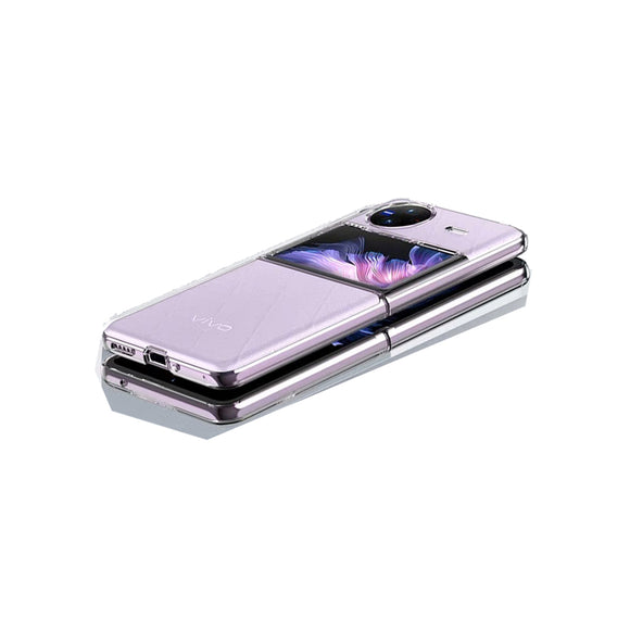 Vivo X Flip - CLASY® Crystal Clear PC Hard Crystal Phone Case