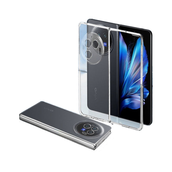 Vivo X Fold 3 - CLASY® Crystal Clear PC Hard Crystal Phone Case