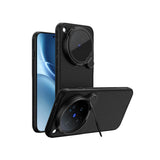 Vivo X500 Pro Max - Nillkin Camshield Prop Case Magnetic Kickstand Transparent Black Lens Cover Camera Protect