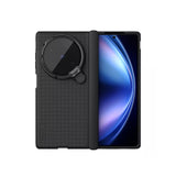 Vivo X Fold 5 - Nillkin Super Frosted Shield Prop Case Magnetic Kickstand Transparent Lens Cover Camera Protect