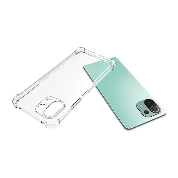 Xiaomi 11 Lite - CLASY® Ski-Thin Series 4-Corner Bumper TPU Case