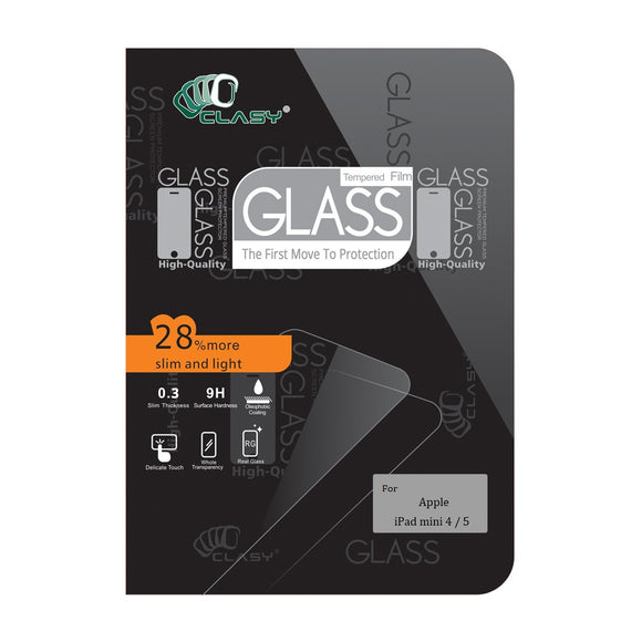 CLASY® Premium Tempered GLass - Apple iPad Mini 4 / 5