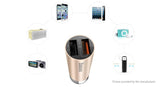 Baseus Car Charger - CarQ Series QC 3.0 Dual USB Car Charger With Qualcomm Quick Charge 3.0